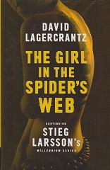 The Girl in the Spider's Web (Millennium Series) by David Lagercrantz 